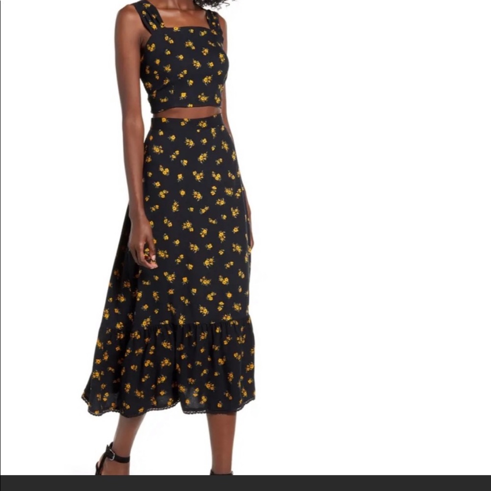 Ten Sixty Sherman Floral skirt